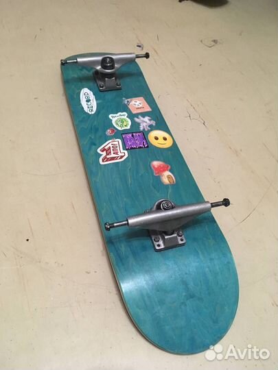 Скейт дека Record и подвески Oxelo