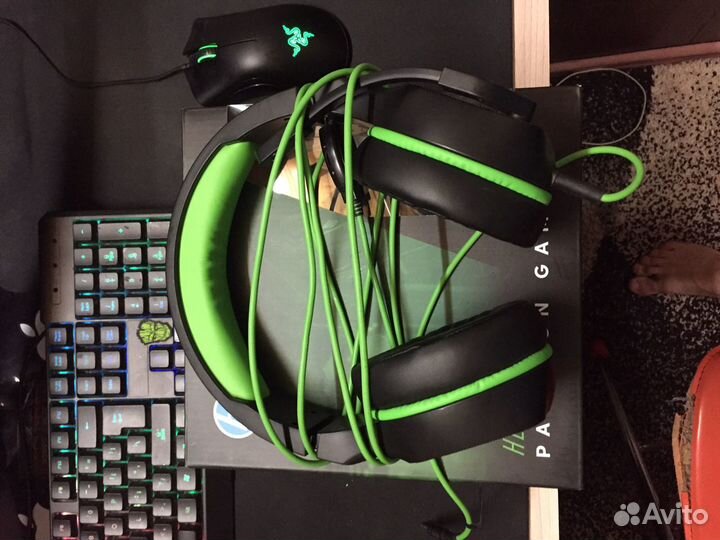 Игровые наушники HP