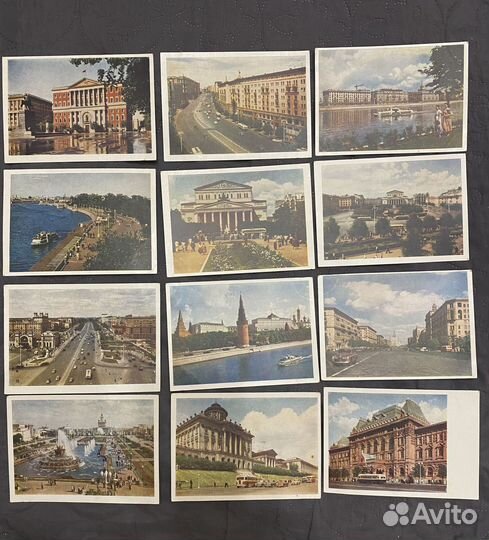 Советские фото открытки