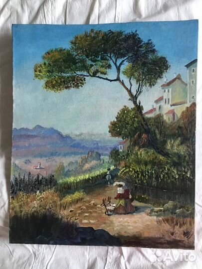 Картина маслом на холсте пейзаж