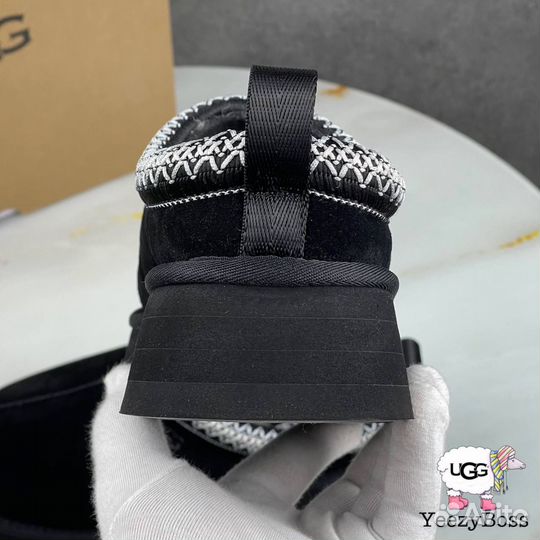 Тапочки женские Ugg Tazz Platform Black