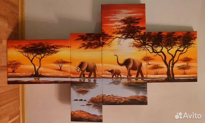 Картина модульная