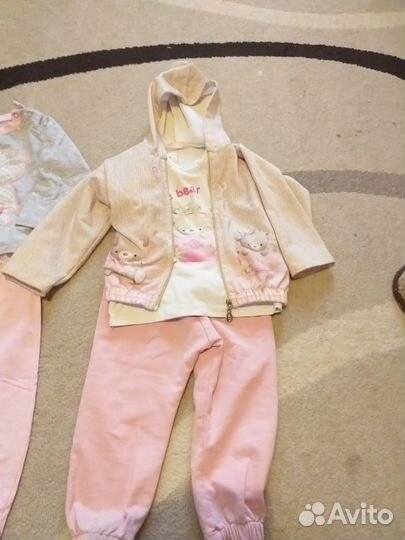 Детская одежда для девочек пакетом