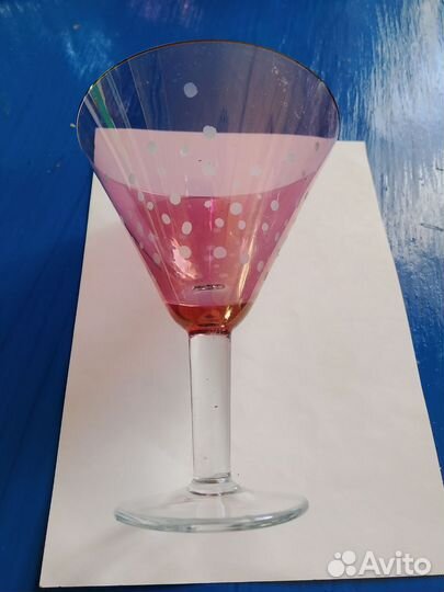 Рюмка СССР марганцевые стекло