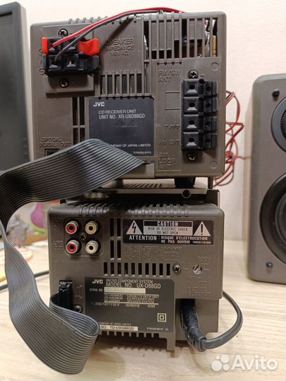 Аудио микрoсиcтема JVC UX-D88GD