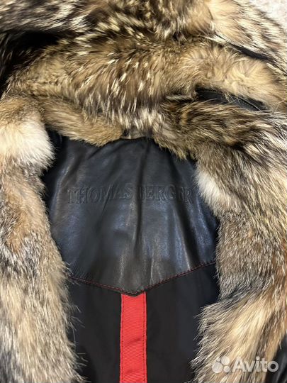 Куртка кожаная мужская зимняя 52 54