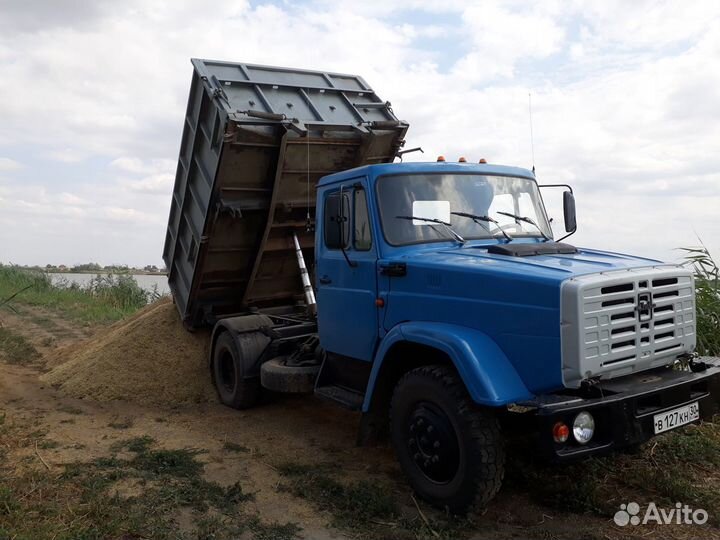 Доставка песок, щебень, отсев, гравий
