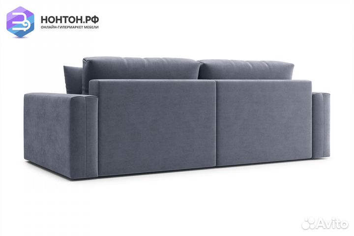 Диван тик-так Монарх темно-серый