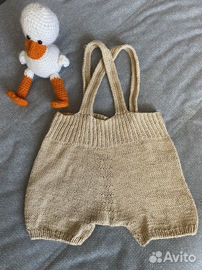 Вязаные шорты