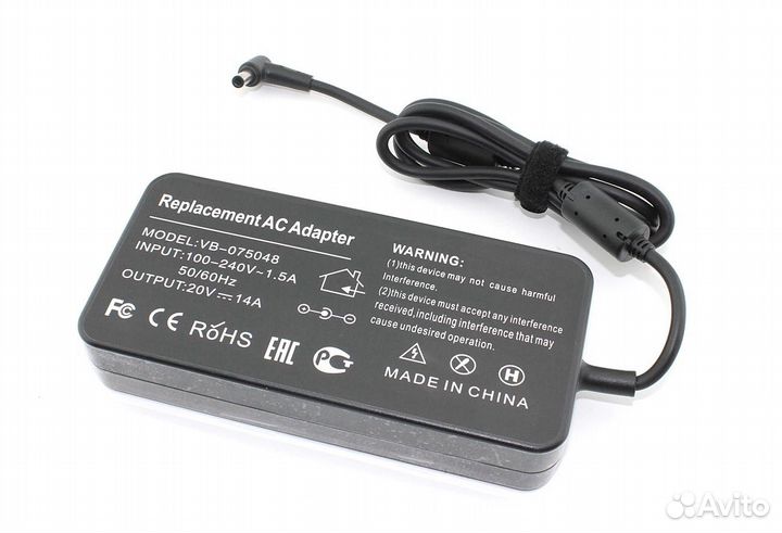 Блок питания для Asus ROG Strix scar 3 G531GW (280