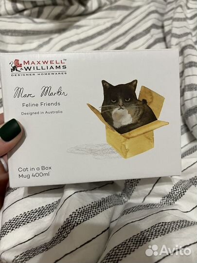 Кружка фарфор Maxwell Williams (Cat in a Box)