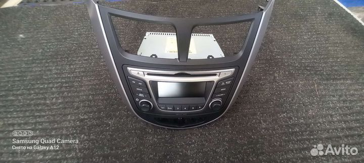 Магнитола для хендай Солярис 1