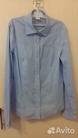 Блузка на девочку школьная