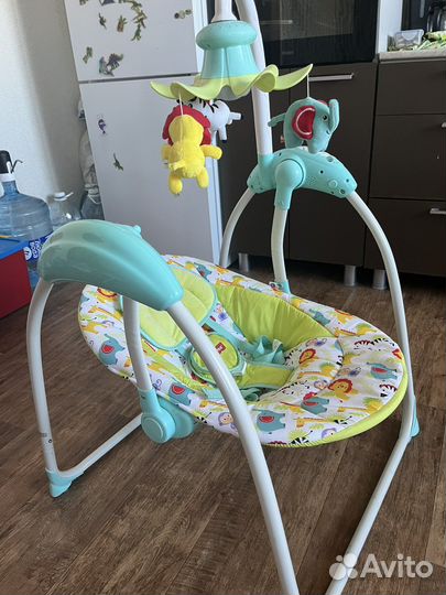 Детские электронные качели