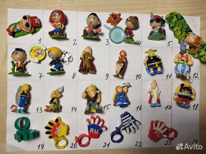 Игрушки из киндера 6