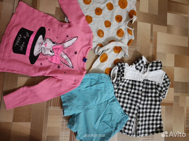 Вещи пакетом для девочки