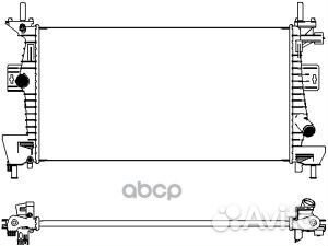 Радиатор системы охлаждения ford focus 1.6 2010