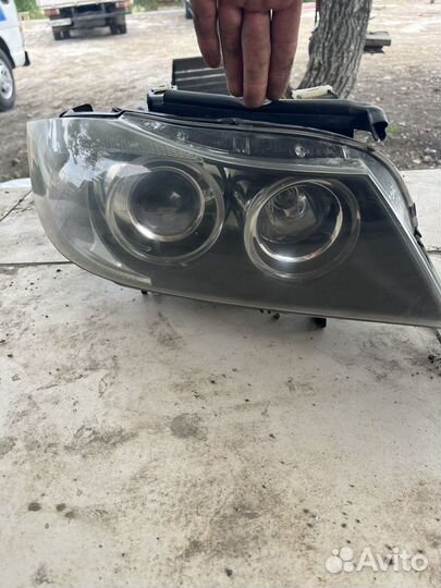 Фары bmw e90 дорест