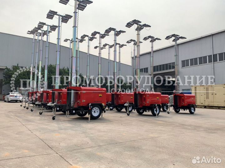 Передвижная осветительная мачта