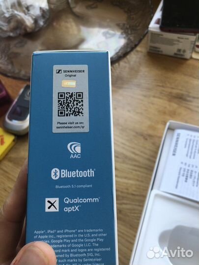 Наушники sennheiser cx 400bt true wireless
