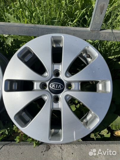 Литые диски Kia Rio R15 4x100
