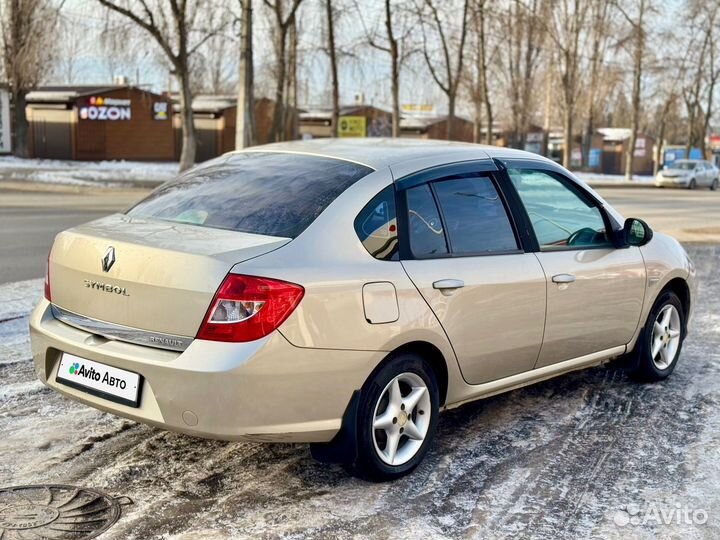 Renault Symbol 1.4 МТ, 2010, 127 452 км