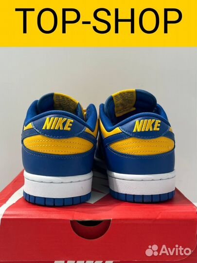 Кроссовки Nike Dunk Low Blue / Yellow