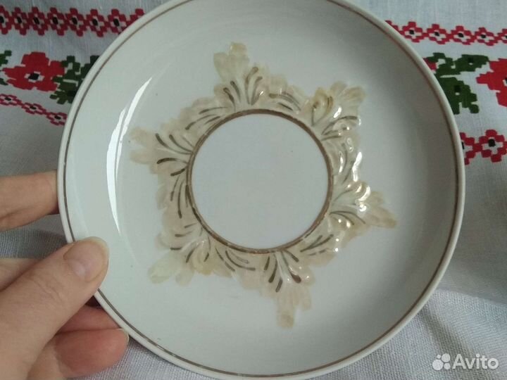 Чайная пара фарфор СССР