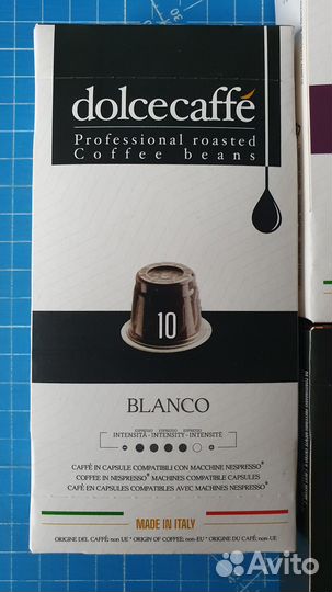 Капсульный кофе testa caffe для Неспрессо