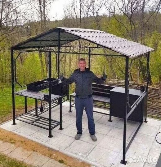 Мангал лофт