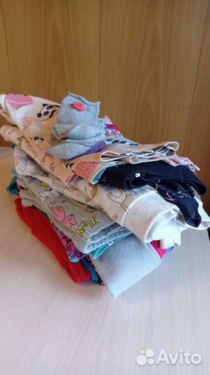 Детская одежда для девочки пакет, разное,р.104-110