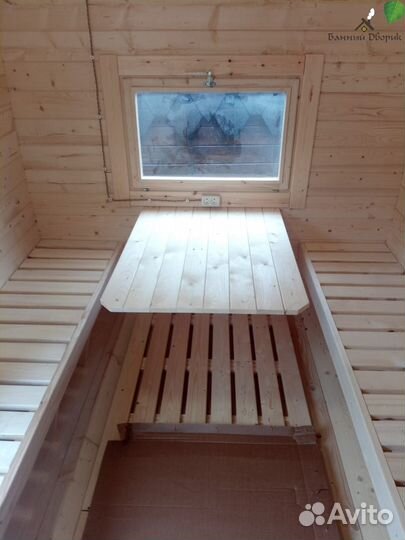 Баня бочка 5 метров под ключ