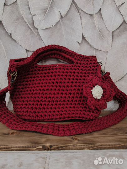 Сумка женская вязаная, новая