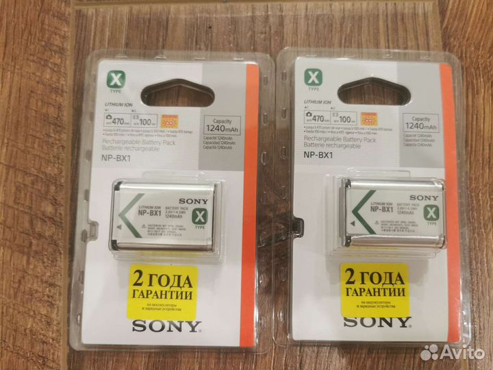 Аккумулятор Sony NP-BX1