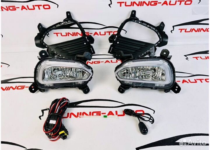 Противотуманные фары Hyundai Creta