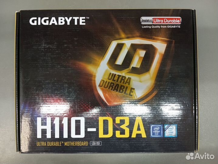 Материнская плата Gigabyte GA-H110-D3A LGA 1151