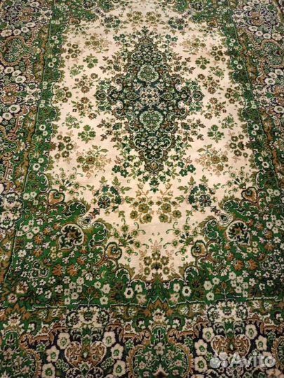 Шикарный шерстяной Ковер 2х3м СССР