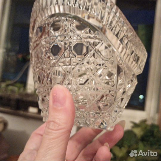 Салатник хрустальный СССР
