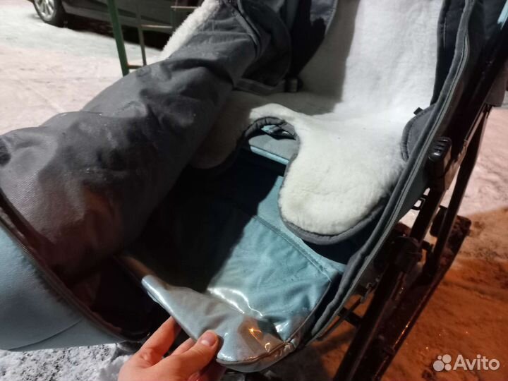 Санки-коляска nika 7-5К