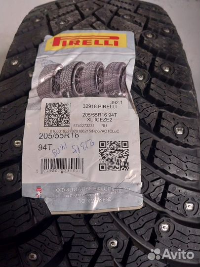 Pirelli Ice Zero 2 205/55 R16
