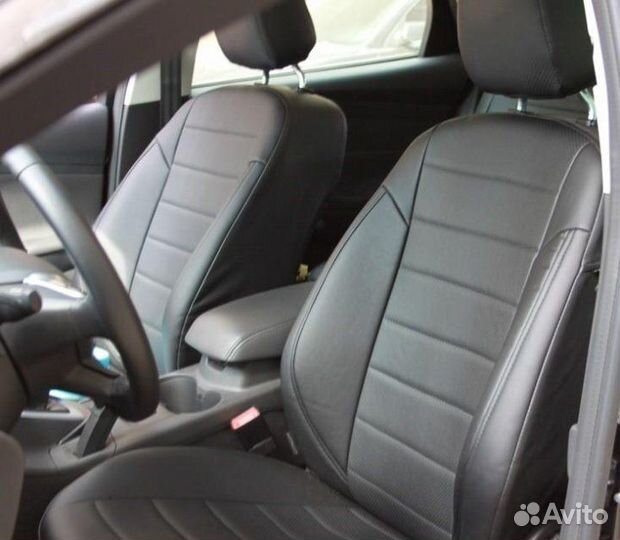 Чехлы на сидени Лада Иксрей (LADA X-Ray) эко кожа