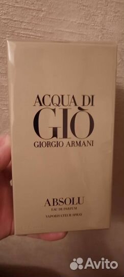 Парфюмерная вода оригинал