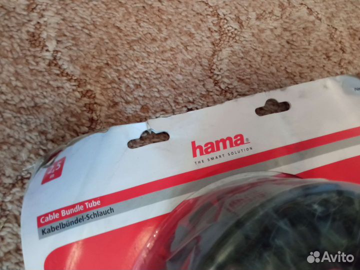 Кабельный органайзер 2,5 метра hama