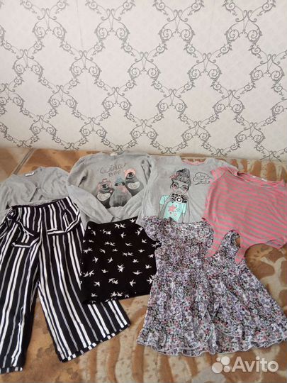 Пакет вещей для девочки р.140-152