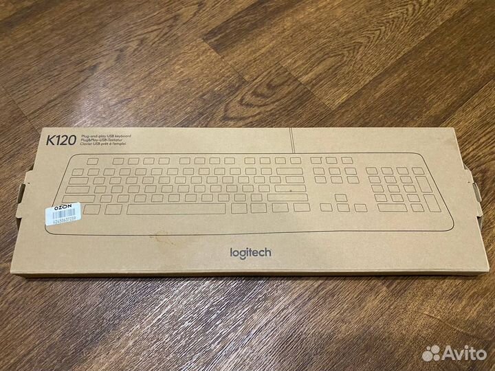 Клавиатура проводная Logitech K120