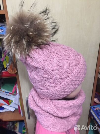 Шапка и снуд новый