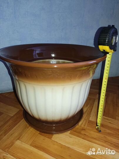 Горшок керамика под цветы