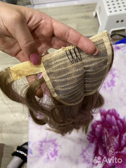 Хвост на заколке