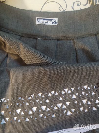 Школьная форма для девочки серая