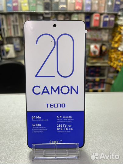 TECNO Camon 20, 8/256 ГБ